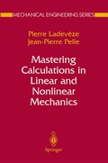 Cover: Mastering Calculations in Linear and Nonlinear Mechanics - Springer