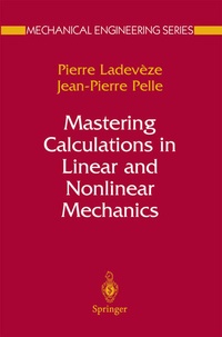 Enlarge image Cover: Mastering Calculations in Linear and Nonlinear Mechanics - Springer