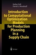 Cover: Introduction to Computational Optimization Models for Production Planning in a Supply Chain - Springer