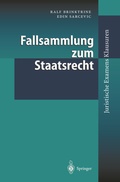 Cover: Fallsammlung zum Staatsrecht - Springer