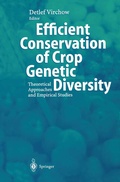 Cover: Efficient Conservation Of Crop Genetic Diversity - Springer