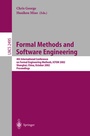 Cover: Formal Methods and Software Engineering - Springer