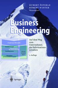 Enlarge image Cover: Business Engineering - Springer