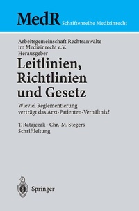 Abbildung von: Leitlinien, Richtlinien und Gesetz - Springer