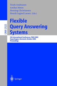 Enlarge image Cover: Flexible Query Answering Systems - Springer