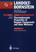 Cover: Densities of Halohydracarbons - Springer