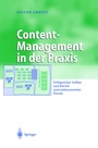 Cover: Content-Management in der Praxis - Springer