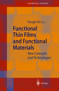 Enlarge image Cover: Functional Thin Films and Functional Materials - Springer