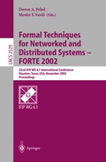 Cover: Formal Techniques for Networked and Distributed Systems - FORTE 2002 - Springer