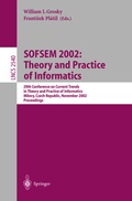 Cover: SOFSEM 2002: Theory and Practice of Informatics - Springer