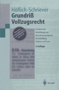 Bild: Grundri&szlig; Vollzugsrecht - Springer