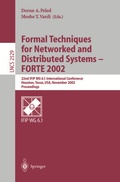 Cover: Formal Techniques for Networked and Distributed Systems - FORTE 2002 - Springer