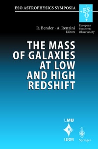 Enlarge image Cover: The Mass of Galaxies at Low and High Redshift - Springer