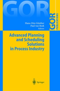 Enlarge image Cover: Advanced Planning and Scheduling Solutions in Process Industry - Springer