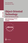Cover: Object-Oriented Technology. ECOOP 2002 Workshop Reader - Springer
