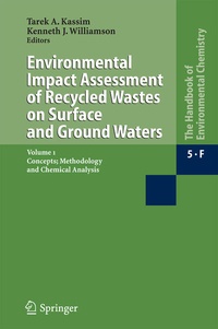 Abbildung von: Environmental Impact Assessment of Recycled Wastes on Surface and Ground Waters - Springer