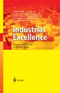 Cover: Industrial Excellence - Springer
