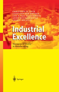 Abbildung von: Industrial Excellence - Springer