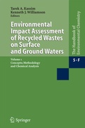 Cover: Environmental Impact Assessment of Recycled Wastes on Surface and Ground Waters - Springer