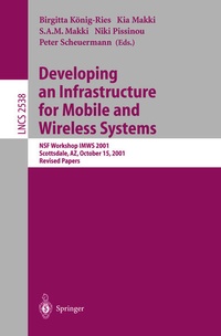 Enlarge image Cover: Developing an Infrastructure for Mobile and Wireless Systems - Springer
