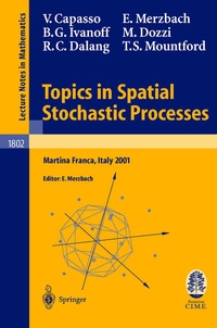 Enlarge image Cover: Topics in Spatial Stochastic Processes - Springer