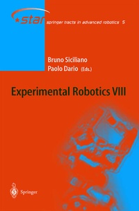 Enlarge image Cover: Experimental Robotics VIII - Springer
