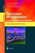 Cover: The Essence of Computation - Springer