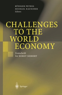 Enlarge image Cover: Challenges to the World Economy - Springer