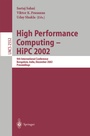 Cover: High Performance Computing - HiPC 2002 - Springer