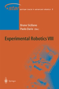 Enlarge image Cover: Experimental Robotics VIII - Springer