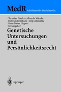 Cover: Genetische Untersuchungen und Pers&ouml;nlichkeitsrecht - Springer