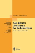 Cover: Spin Glasses: A Challenge for Mathematicians - Springer