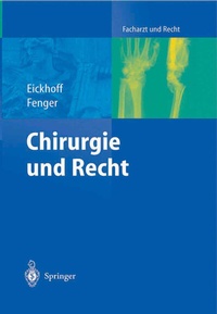 Abbildung von: Chirurgie und Recht - Springer