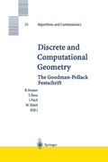 Cover: Discrete and Computational Geometry - Springer