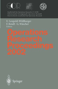 Abbildung von: Operations Research Proceedings 2002 - Springer