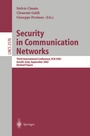 Cover: Security in Communication Networks - Springer