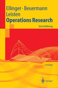 Enlarge image Cover: Operations Research - Springer