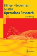 Cover: Operations Research - Springer
