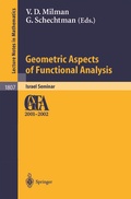 Bild: Geometric Aspects of Functional Analysis - Springer