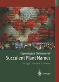 Cover: Etymological Dictionary of Succulent Plant Names - Springer