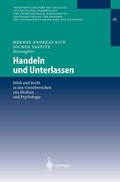 Cover: Handeln und Unterlassen - Springer