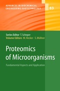 Cover: Proteomics of Microorganisms - Springer