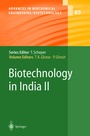 Cover: Biotechnology in India II - Springer