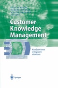 Cover: Customer Knowledge Management - Springer