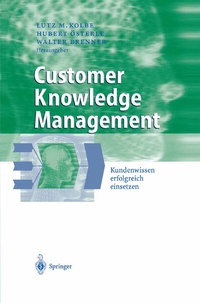 Enlarge image Cover: Customer Knowledge Management - Springer