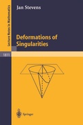Bild: Deformations of Singularities - Springer