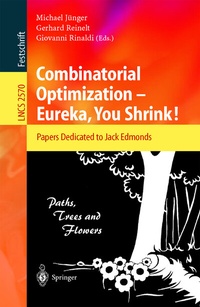 Abbildung von: Combinatorial Optimization -- Eureka, You Shrink! - Springer