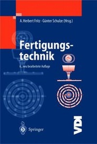 Enlarge image Cover: Fertigungstechnik - Springer