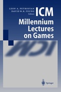 Cover: ICM Millennium Lectures on Games - Springer