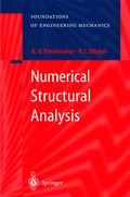 Cover: Numerical Structural Analysis - Springer